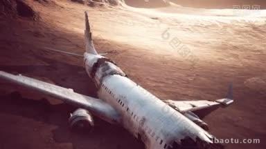 孤独感飞机机身腐烂视频